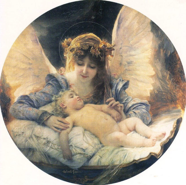 Ангелы на картинах Габриэля Ферье
