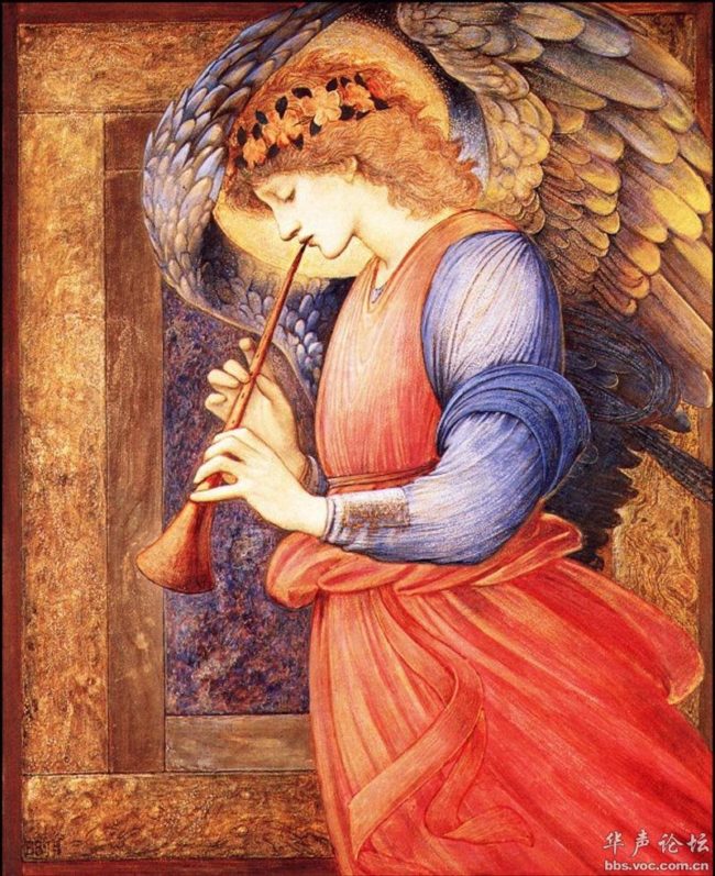 Ангелы на картинах и витражах Эдварда Бёрна-Джонса