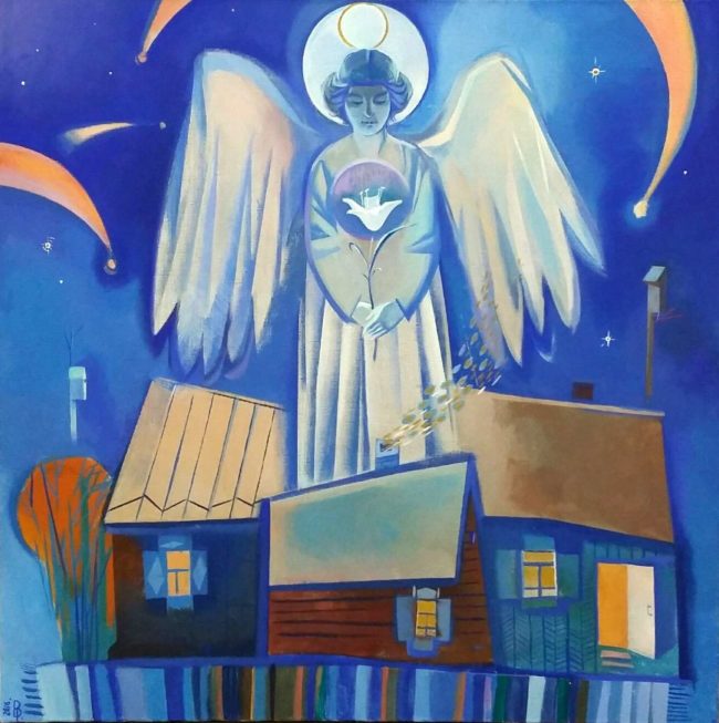Выставка уникальных тактильных картин «Ангелы, к которым можно прикоснуться»